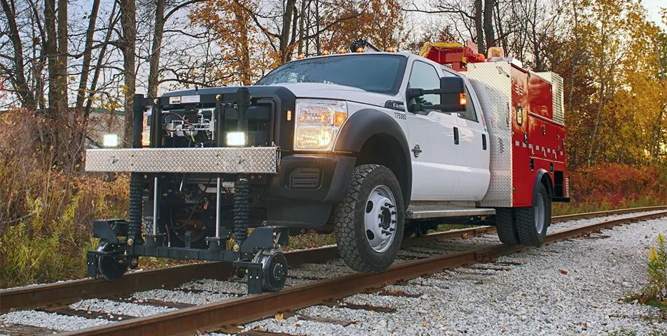 CN Rail Truck Bodies on Track