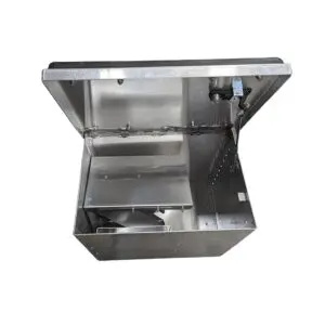 CENTER CONSOLE, ALUMINUM, CN STYLE FOR FORD SD MY 2017+
