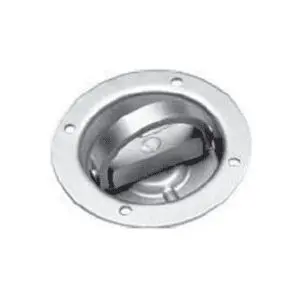 D-RING,TIE DOWN, SWIVEL, 2000WLL, 6000LB BREAKING STRENGTH